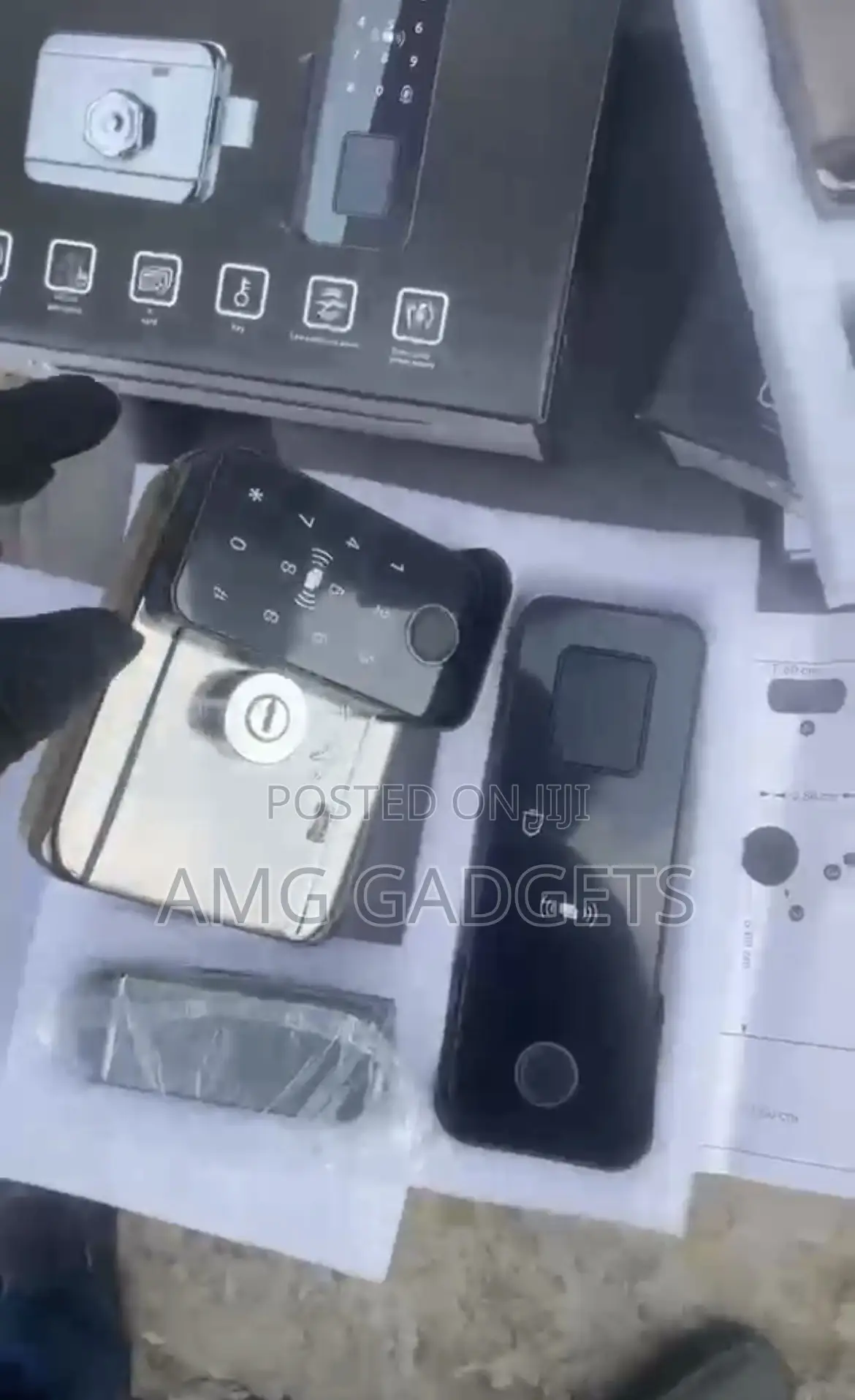 Smart Gate Lock (Temporary Password )