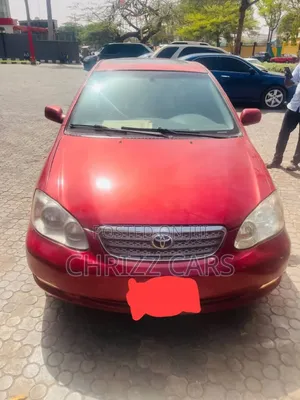 Toyota Corolla 2006 Red