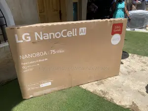 LG 75NANO80A6A 75-Inch 4K UHD Television With Filmmaker Mode