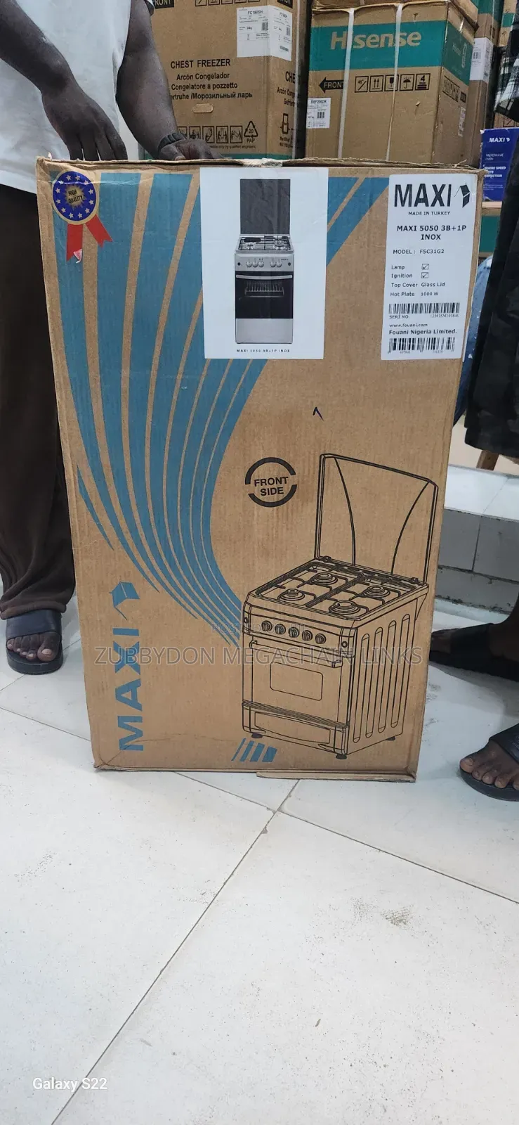 Maxi Gas Cooker