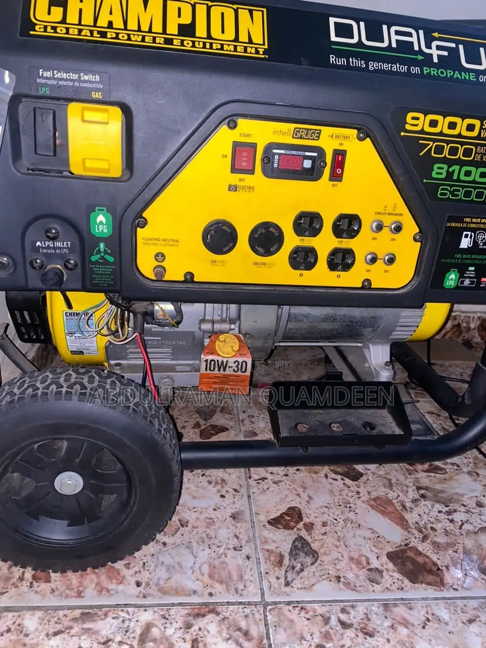 Champion Dual Fuel Generator – Petrol & LPG Power Solution