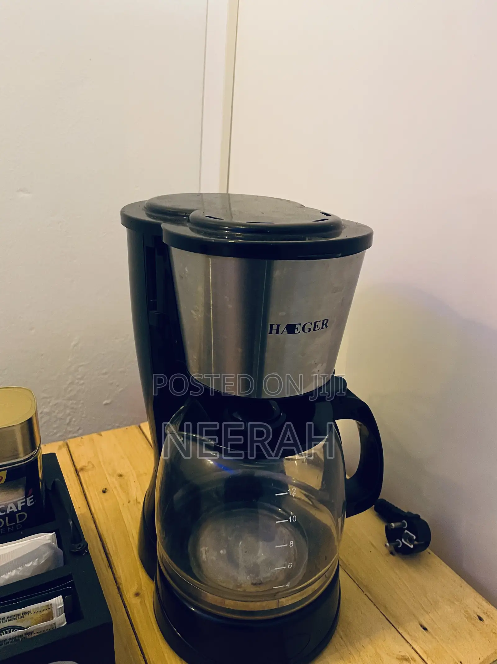 Electric Coffee Maker With Organizer