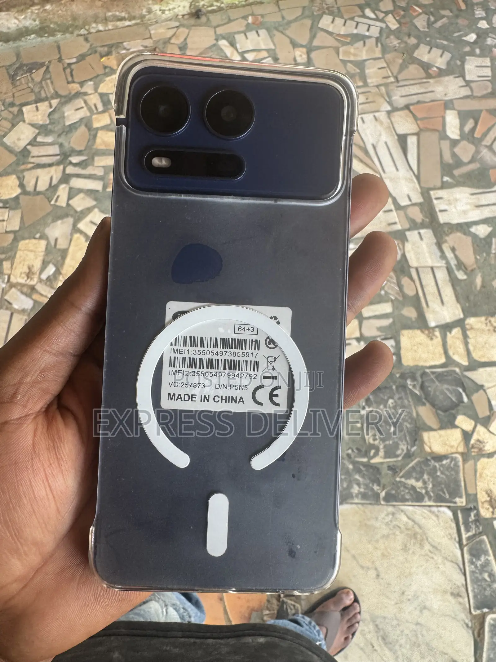 New Itel A200+ 64 GB Blue