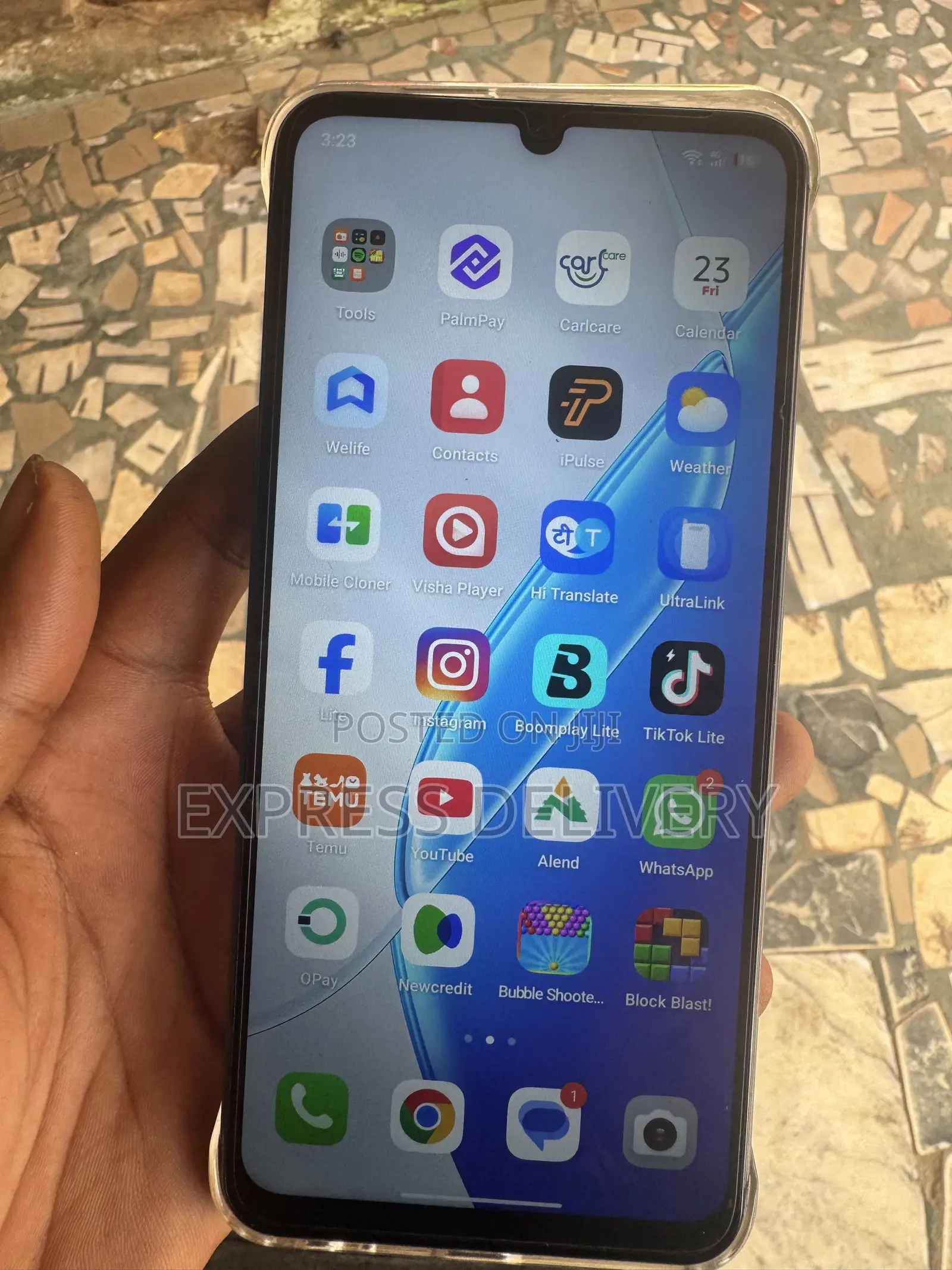 New Itel A200+ 64 GB Blue