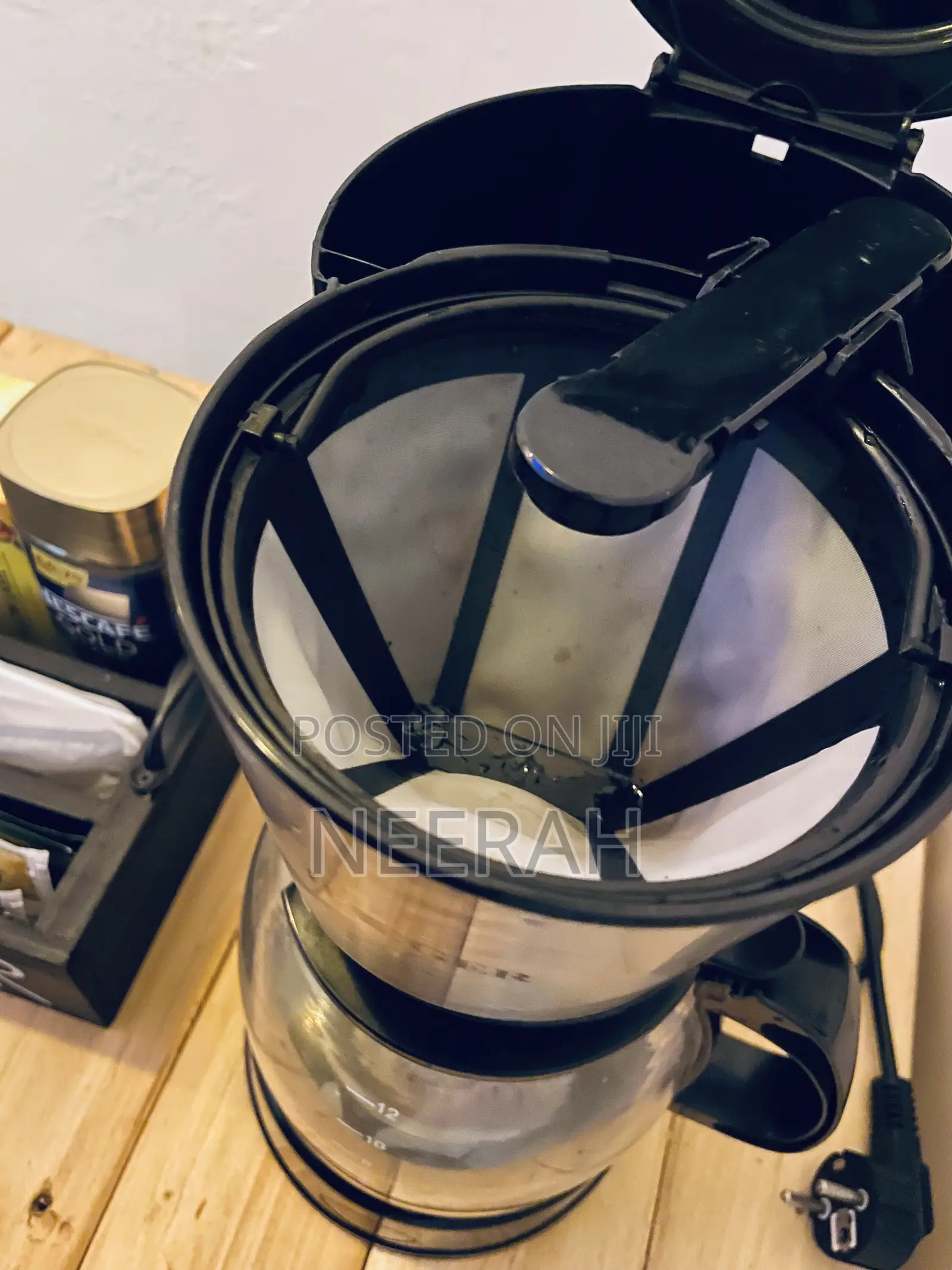 Electric Coffee Maker With Organizer