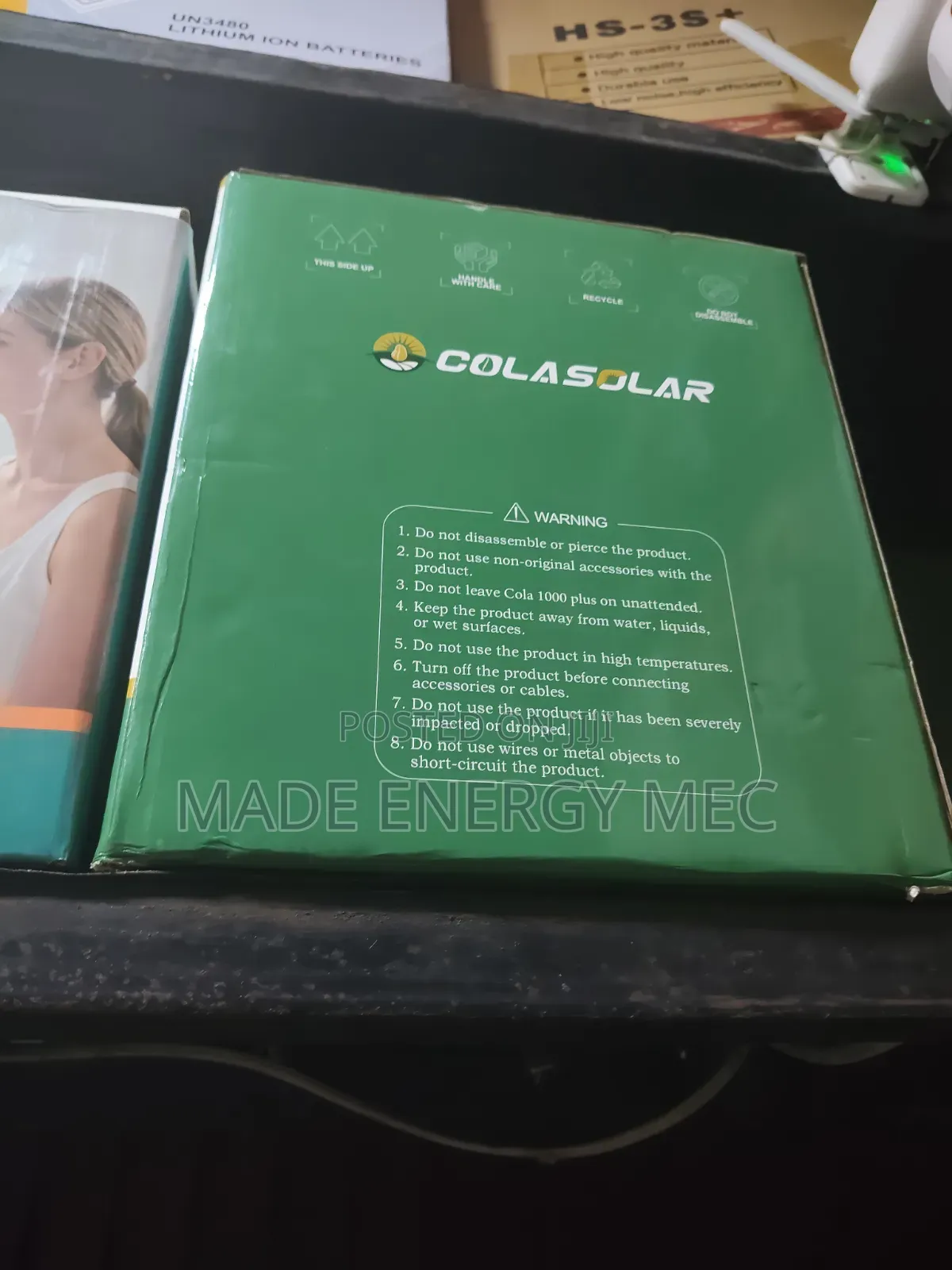 Cola3600 Solar Generator
