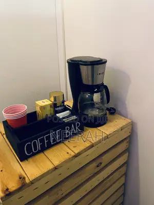 Electric Coffee Maker With Organizer