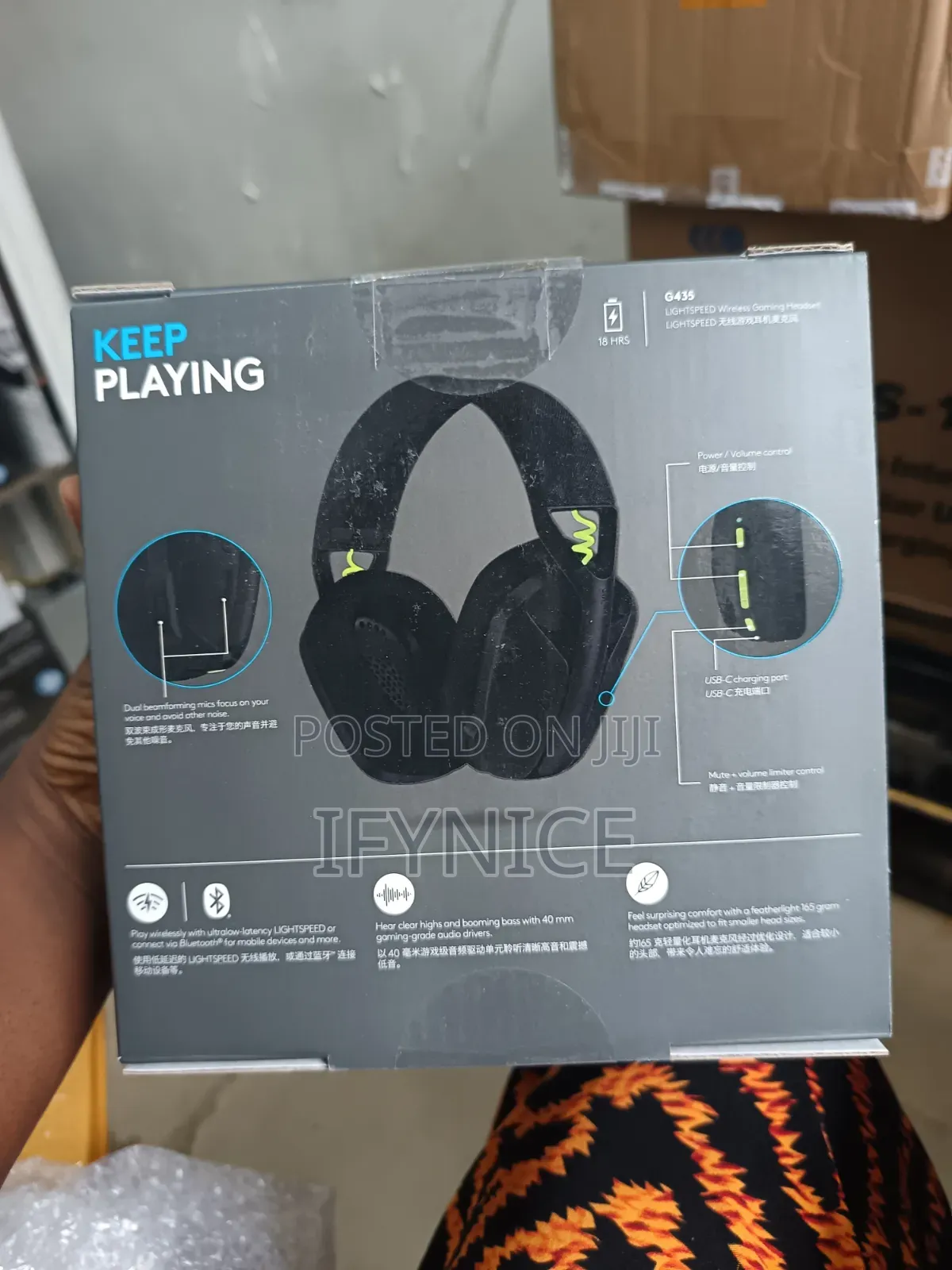 Logitech G435
