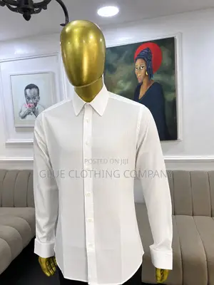 White Twill Dress Shirt