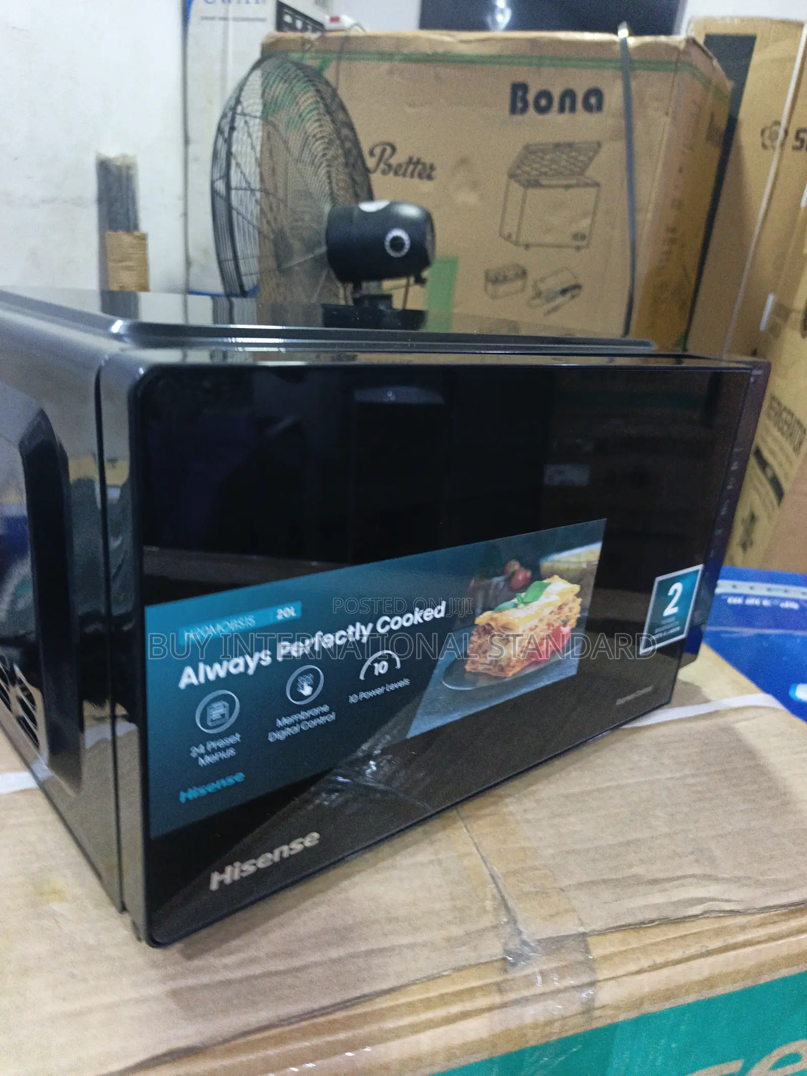 Hisense H20MOBS15 Automatic Microwave for Everyday Food Warming