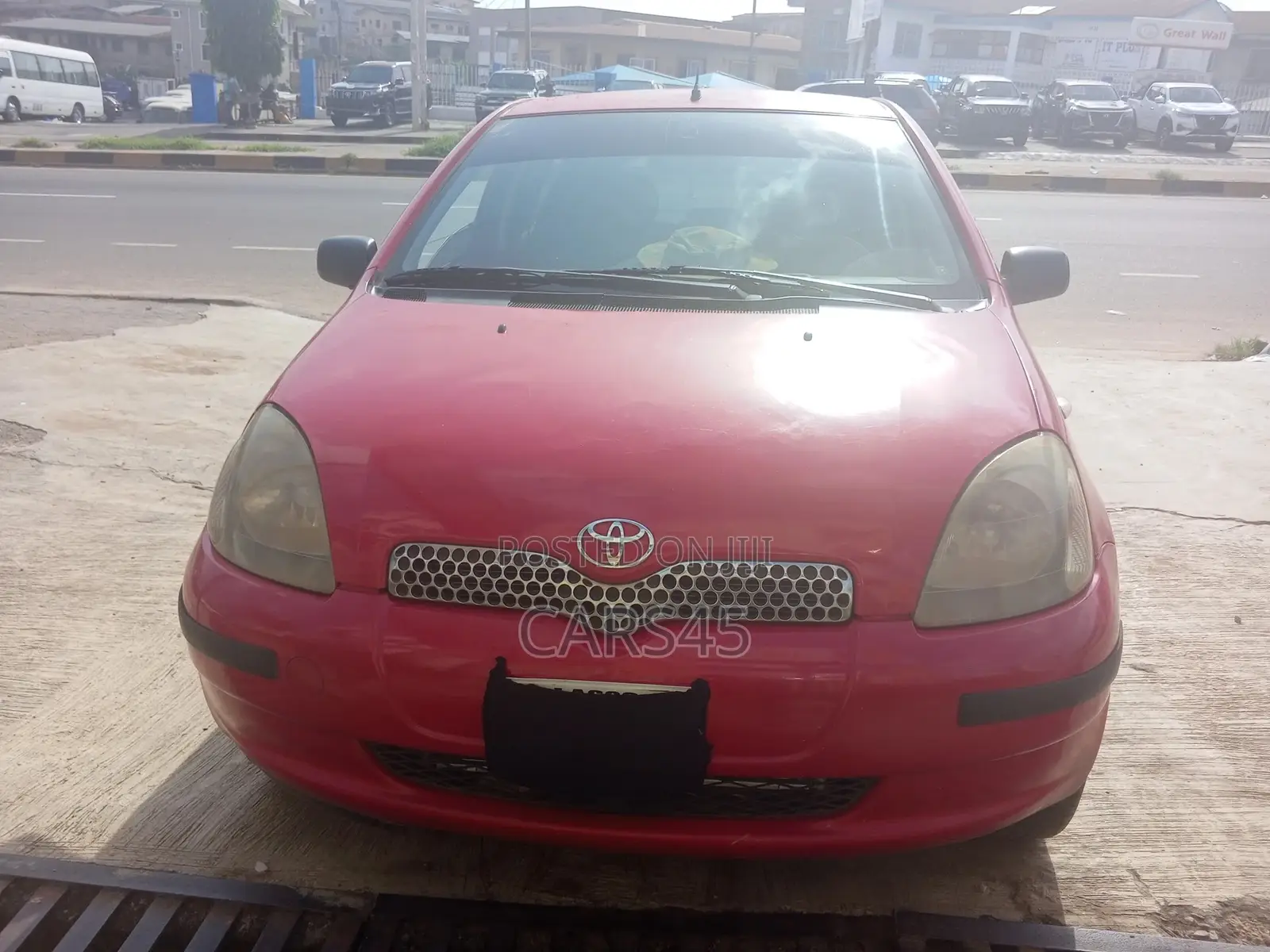 Toyota Yaris 2001 Red