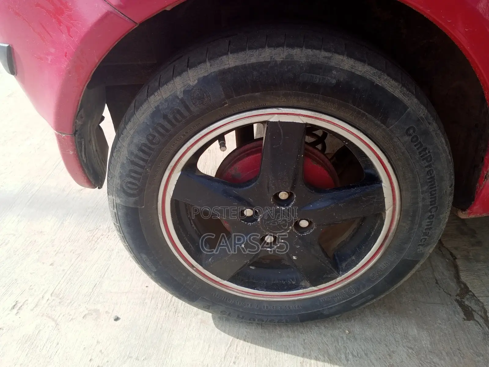 Toyota Yaris 2001 Red