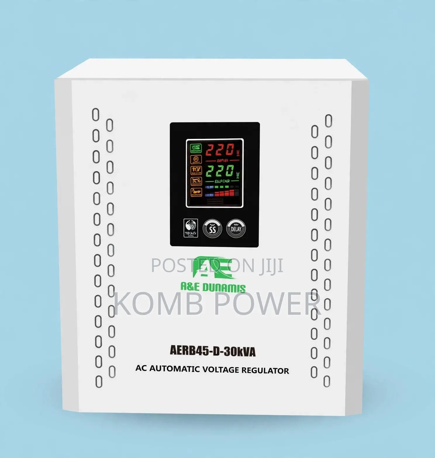 30KVA Relay Voltage Stabilizer 45v-280v