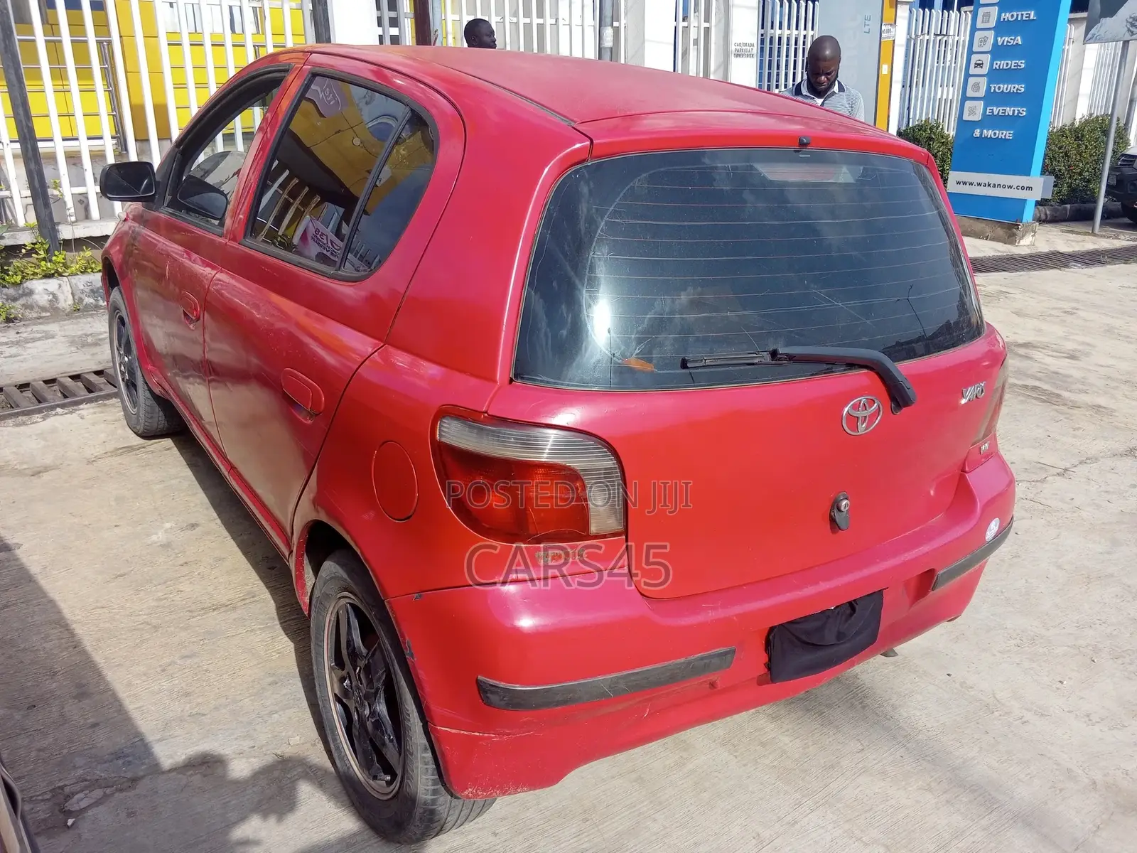 Toyota Yaris 2001 Red