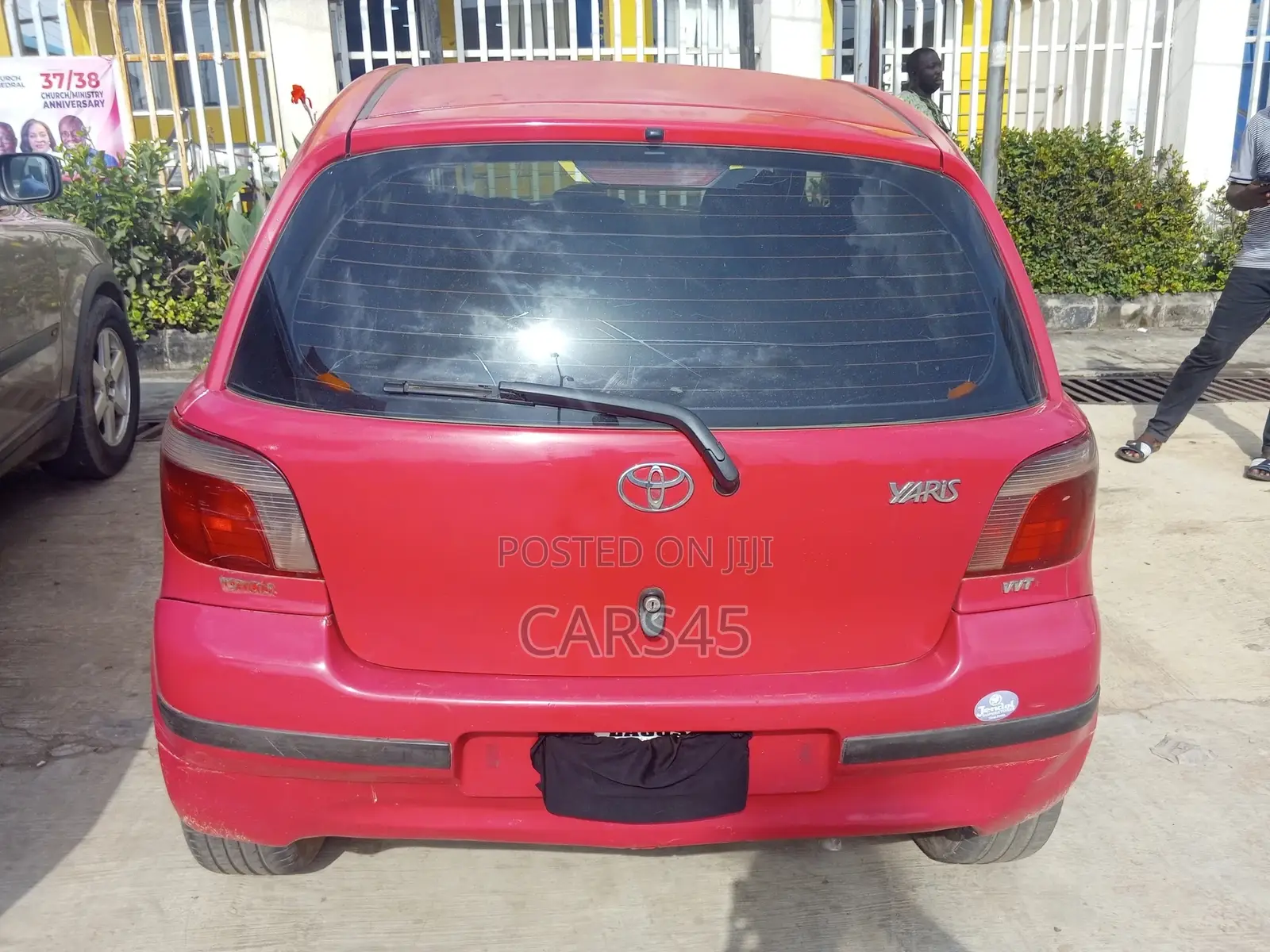 Toyota Yaris 2001 Red