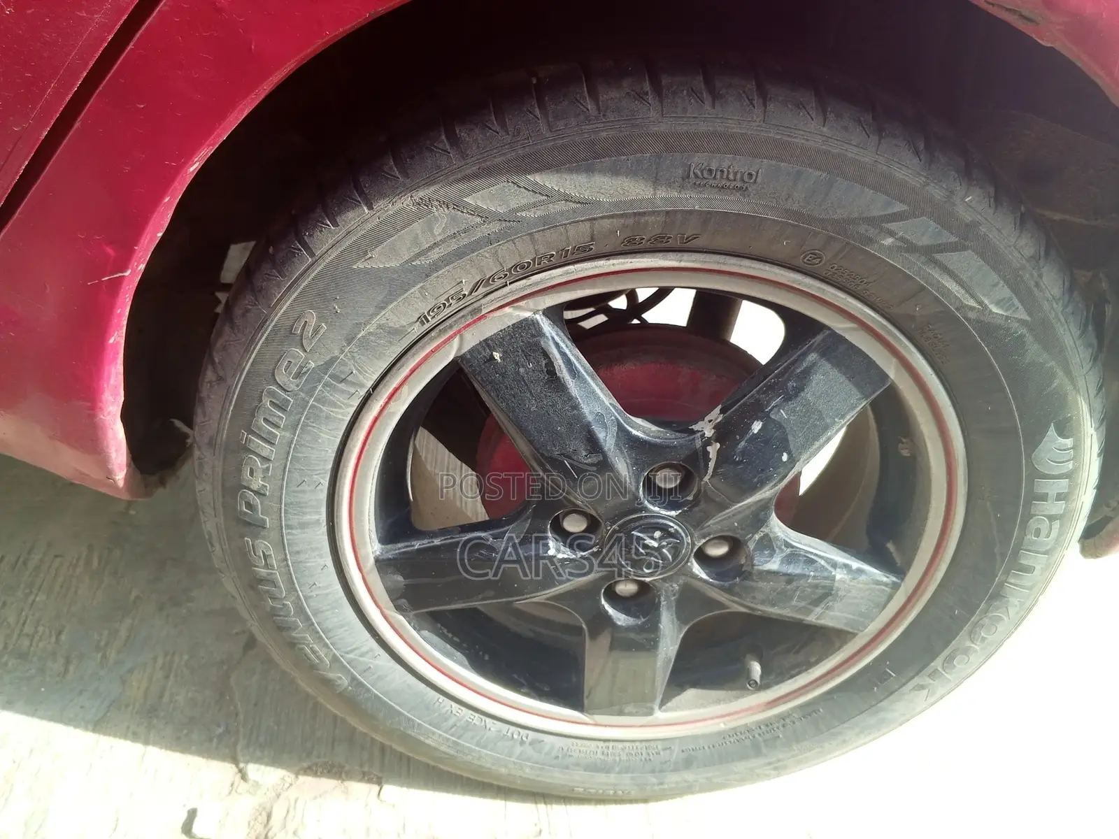 Toyota Yaris 2001 Red