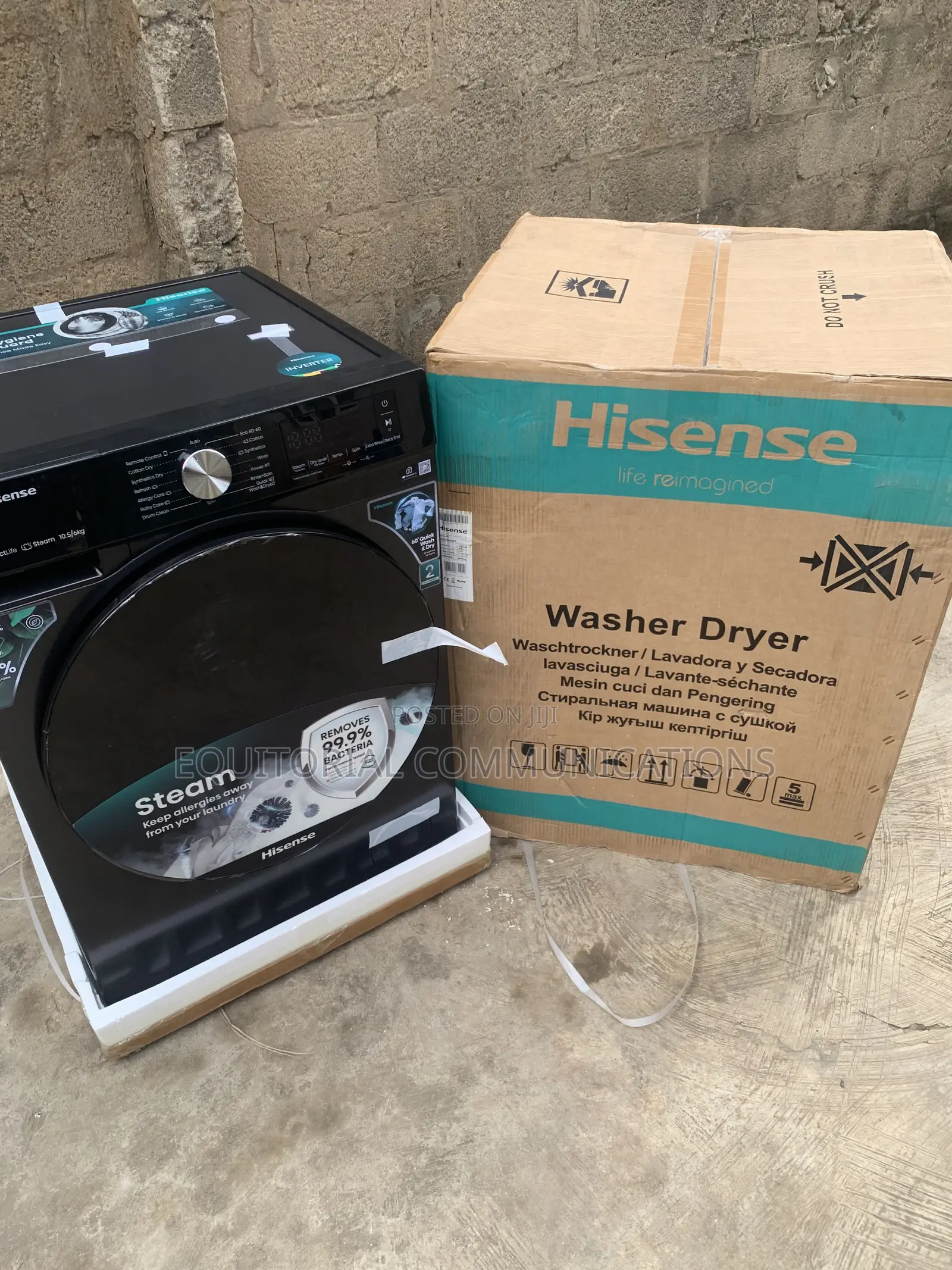 Hisense 10.5kg Washer Dryer – Laundry Without the Extra Hassle