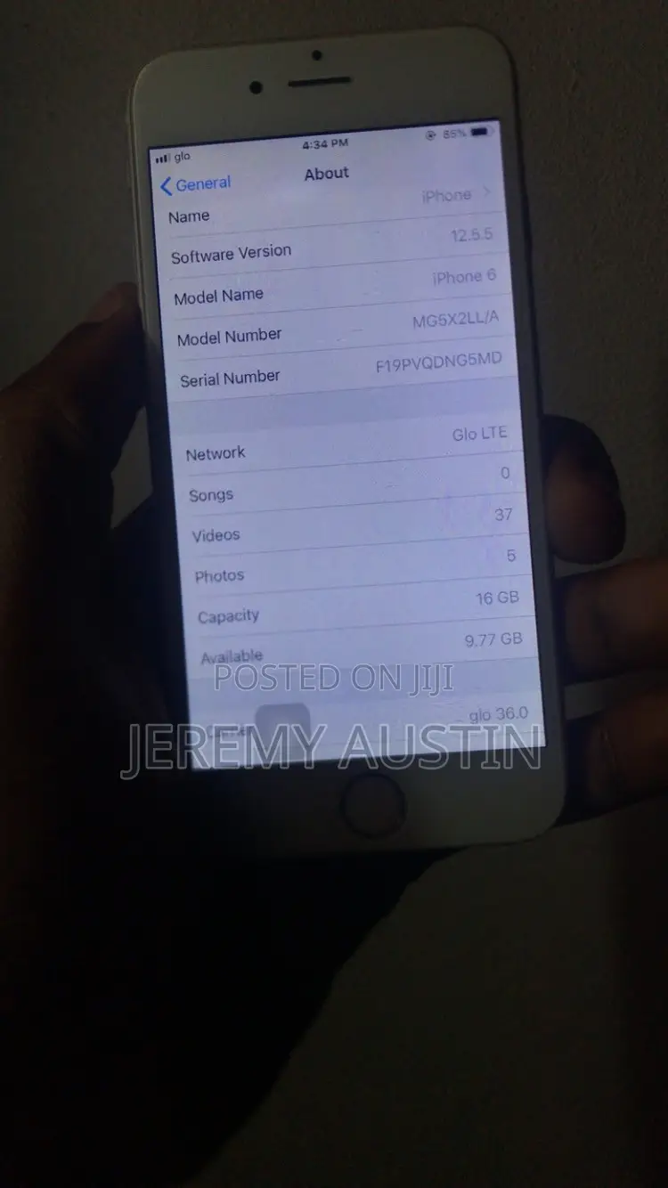 Apple iPhone 6 16 GB Silver