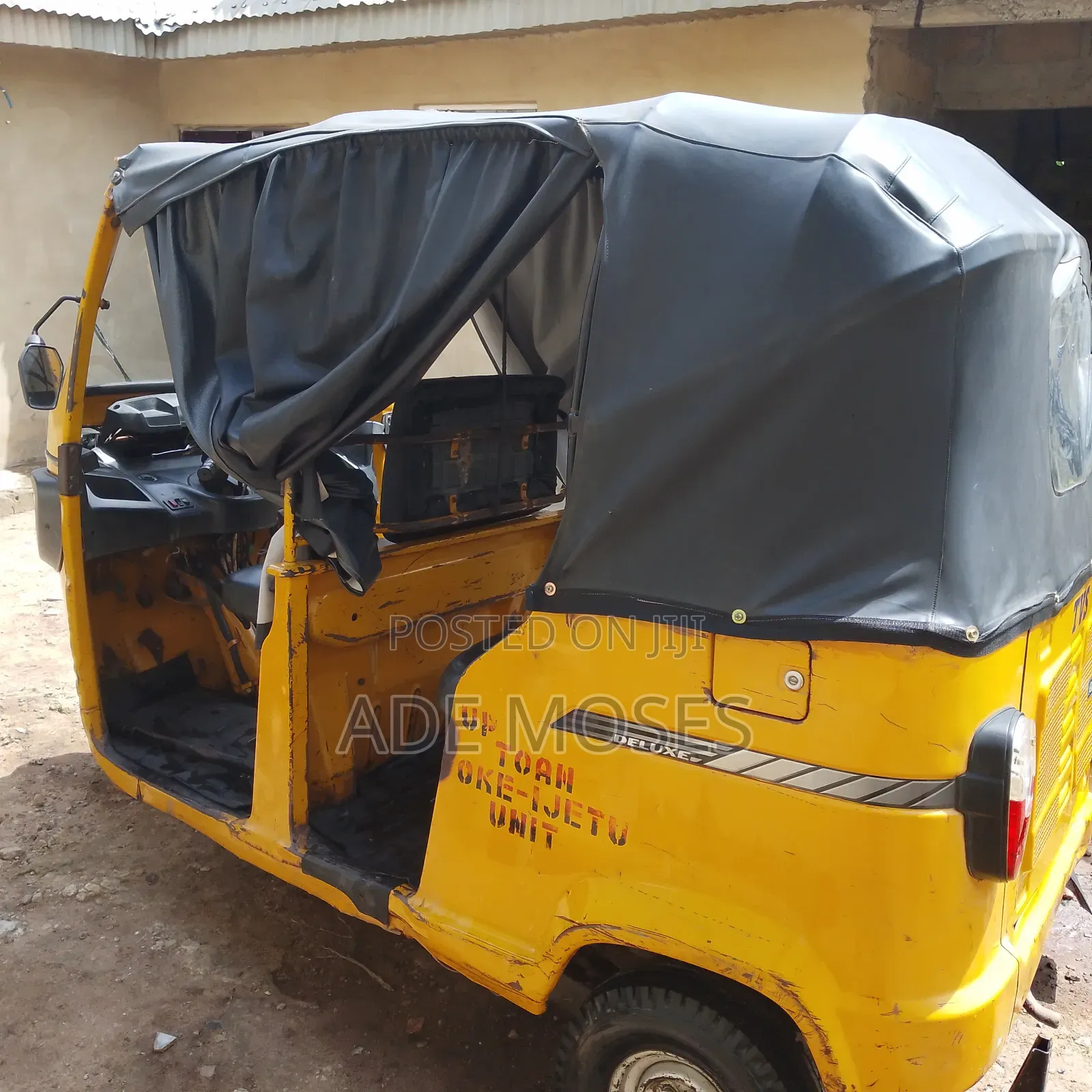 TVS King Deluxe Plus iTouch Start 2021 Yellow