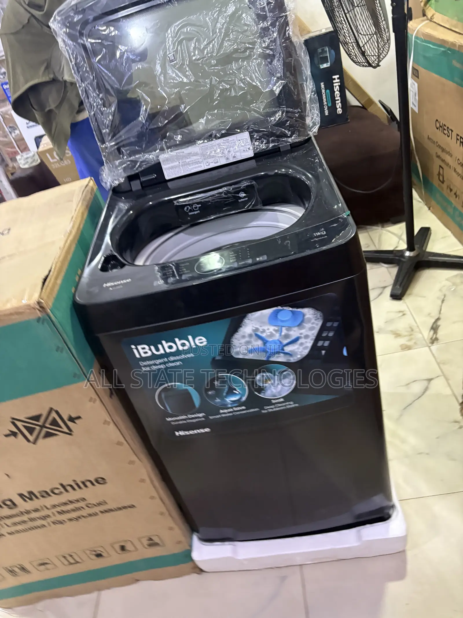Hisense WT3K1123UB Premium Top Load Laundry Washer