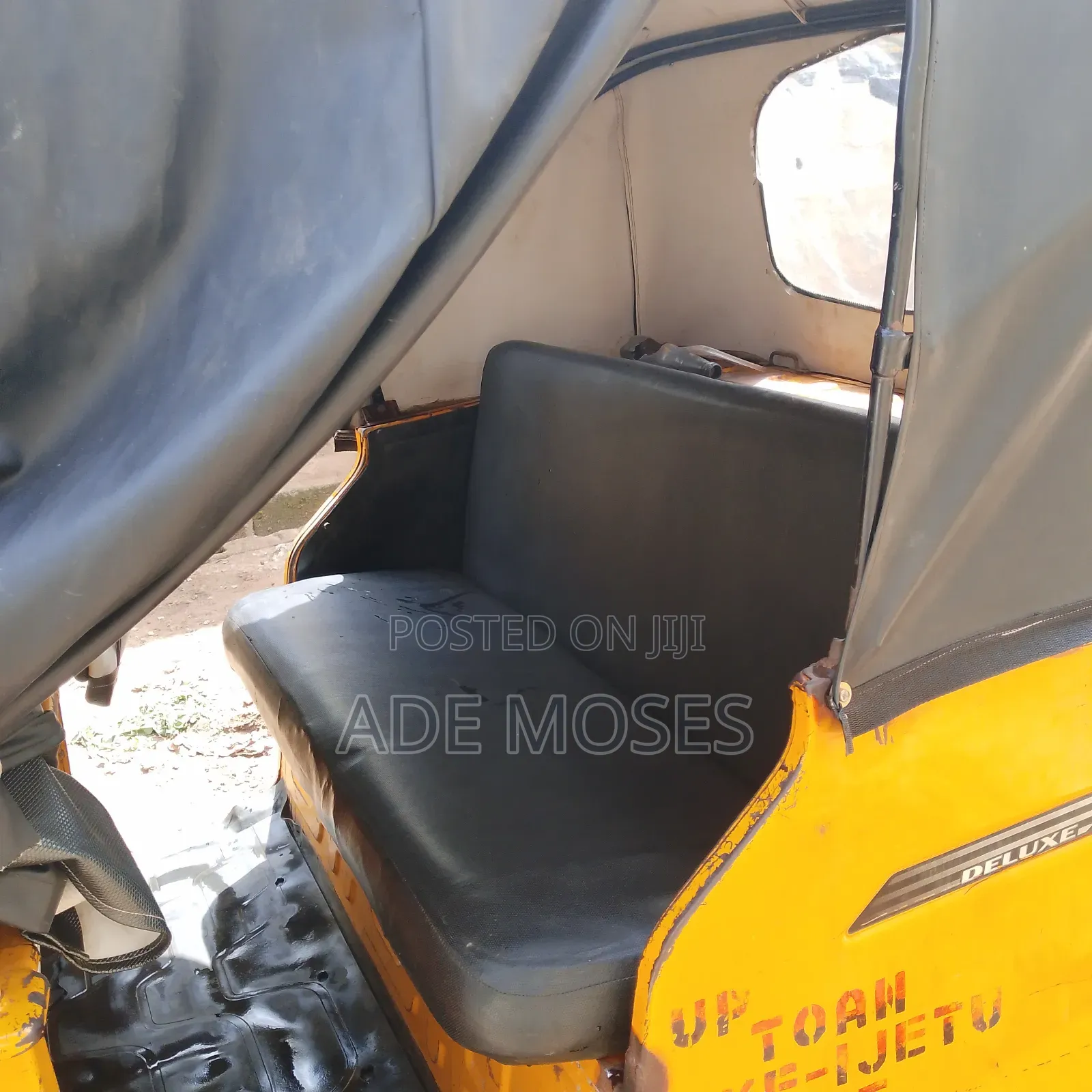 TVS King Deluxe Plus iTouch Start 2021 Yellow
