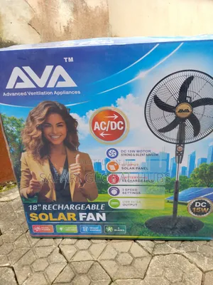 Comfortable Ava 18inch Rechargeable Fan