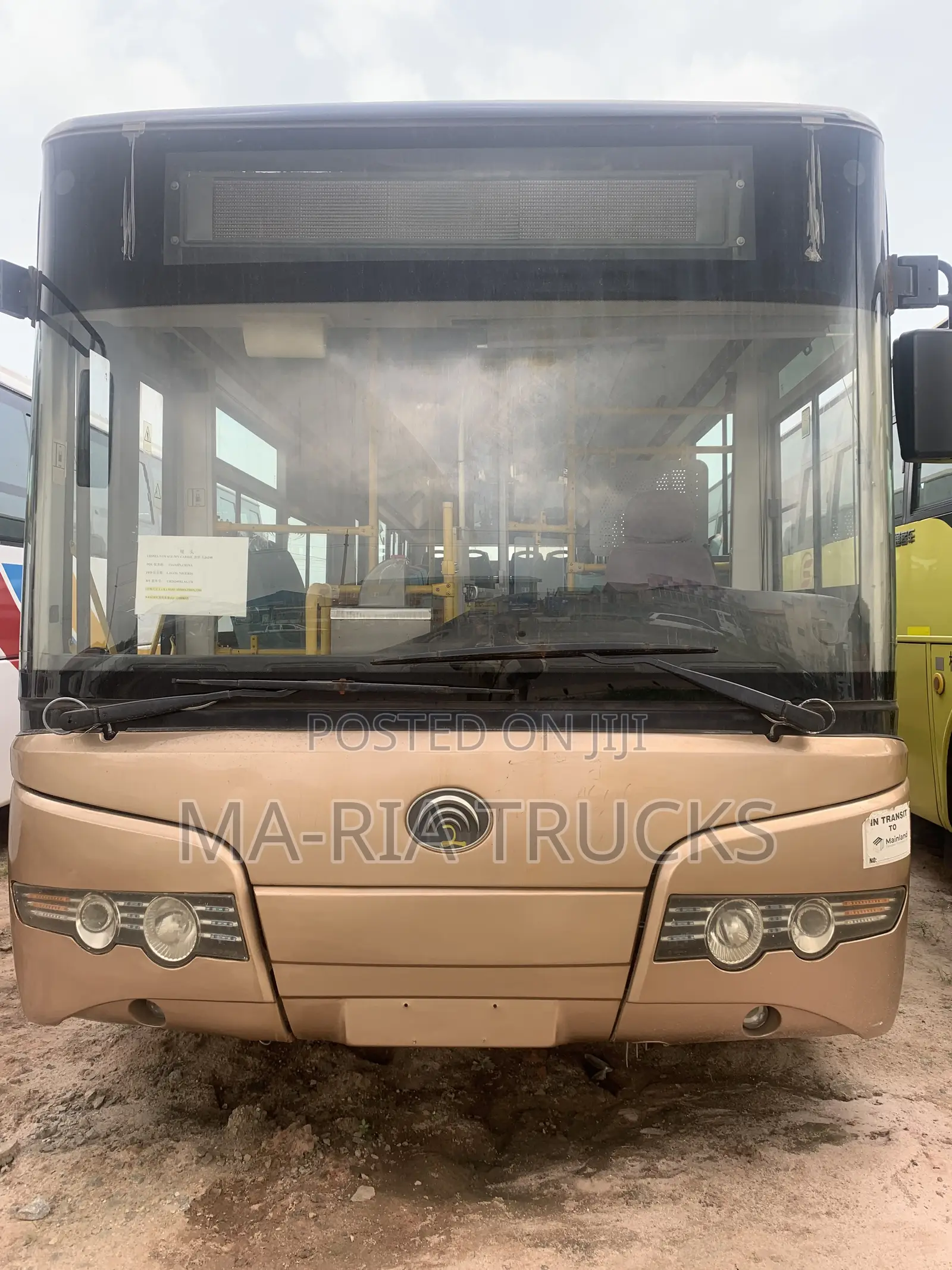 Yutong ZK6108HG 2017 Brown