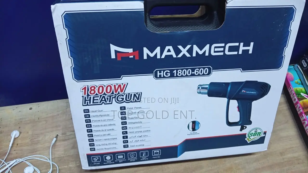 Maxmech Heat Gun 1800W