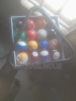 Complete Snooker Balls + Rack