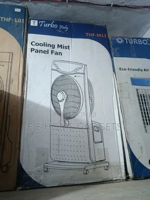 Turbo Italy Cooling Mist Panel Fan (Model: THF-M13