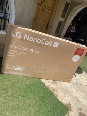 LG 75-Inch NanoCell AI 4K Television With webOS 25 and Filmmaker Mode