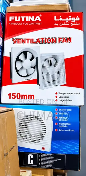 6" Futina Heat Extractor Fan