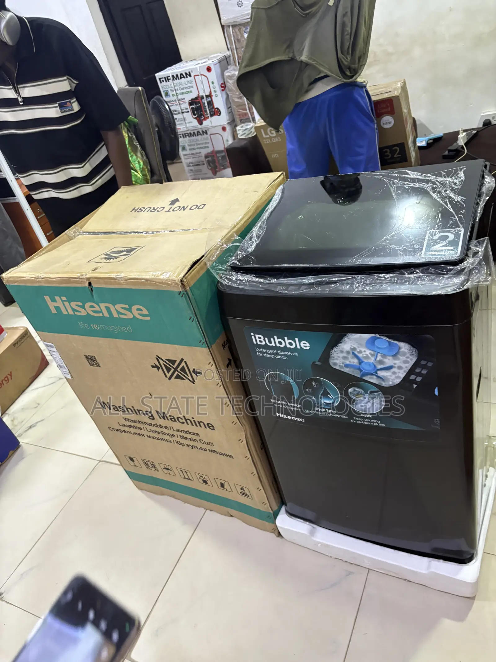 Hisense WT3K1123UB Washing Machine With Multiple Cycles