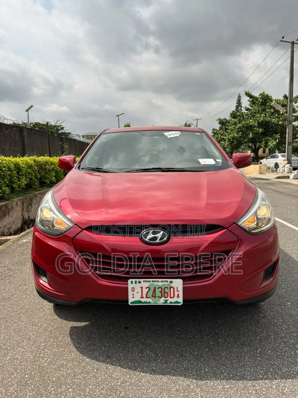 Hyundai Tucson 2014 Red