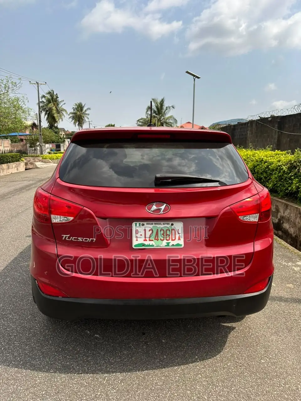 Hyundai Tucson 2014 Red