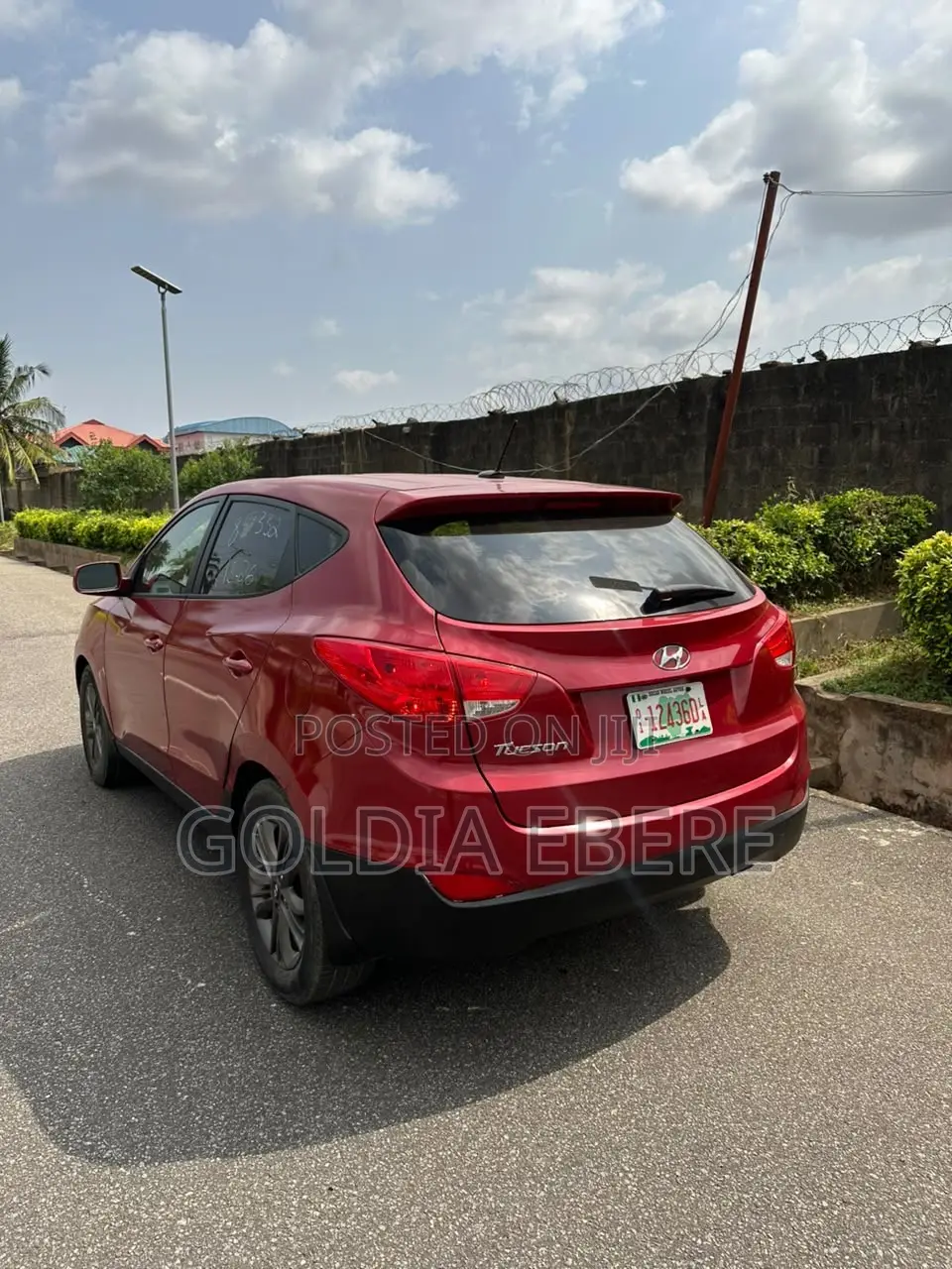 Hyundai Tucson 2014 Red