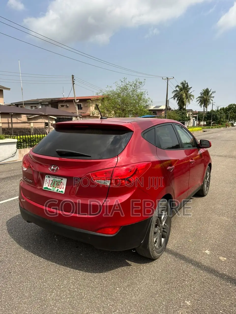 Hyundai Tucson 2014 Red