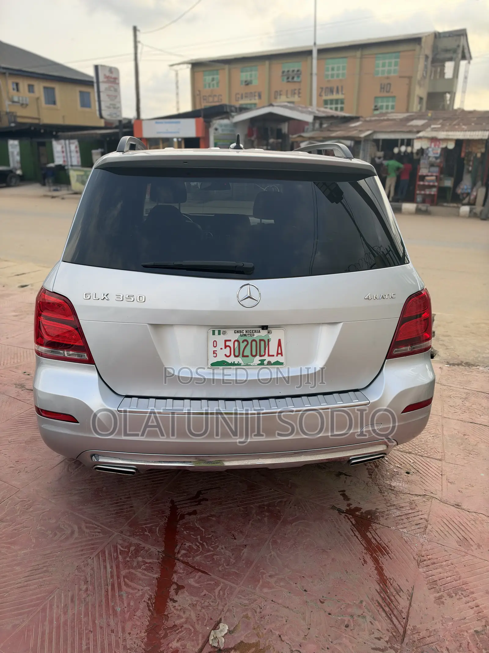Mercedes-Benz GLK-Class 350 4MATIC 2013 Silver