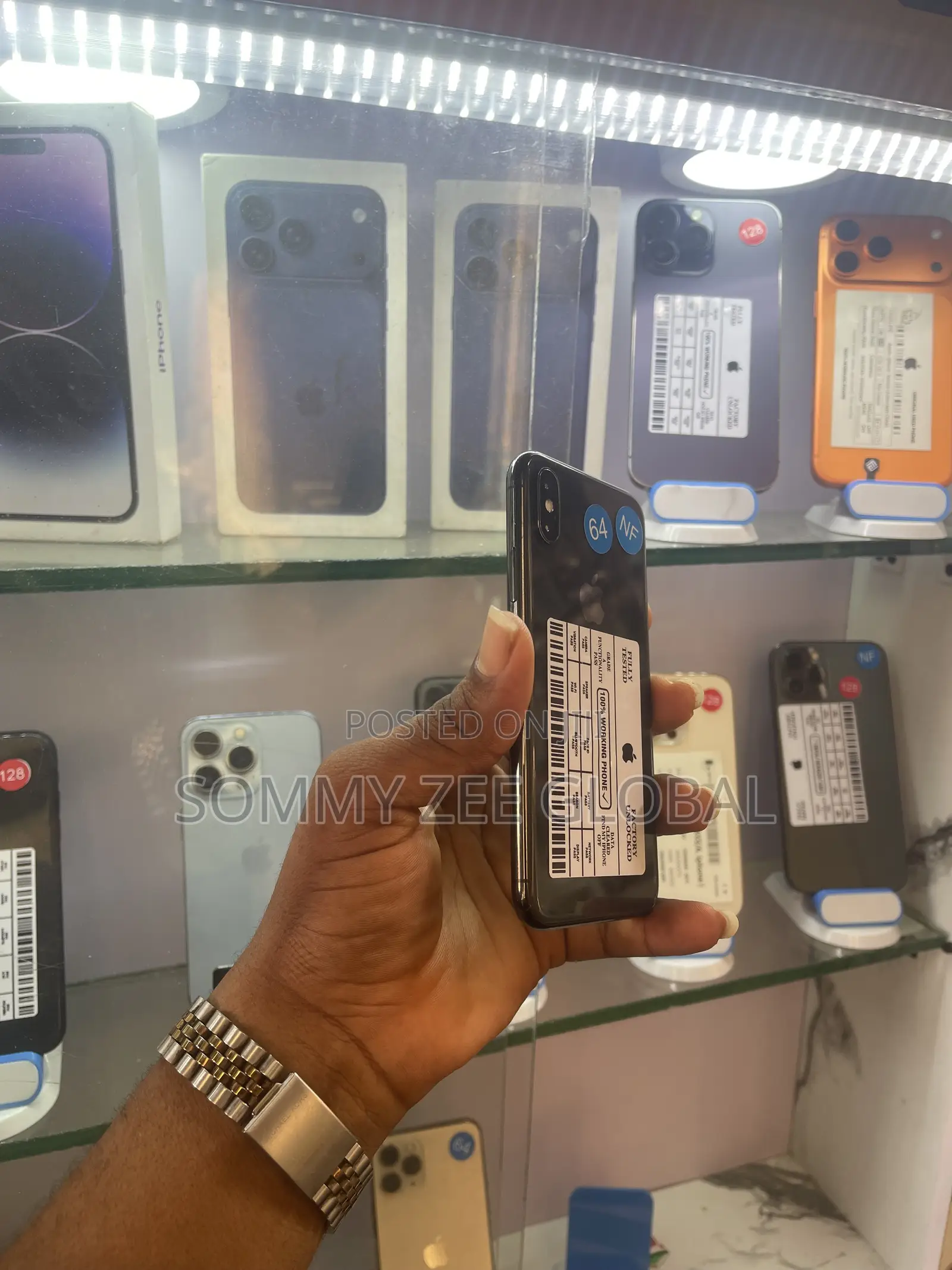 Apple iPhone X 64 GB Black