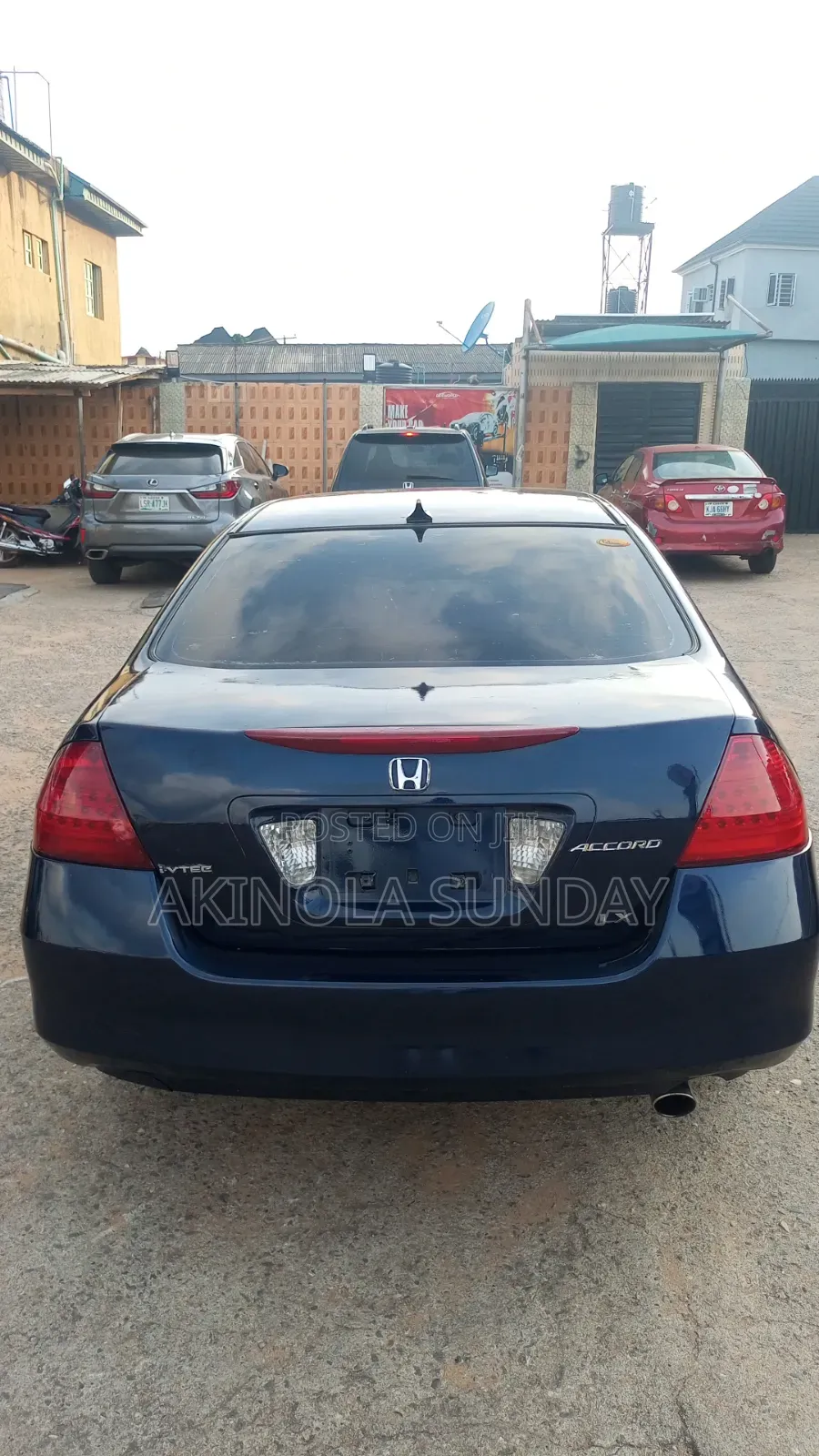 Honda Accord 2007 Blue