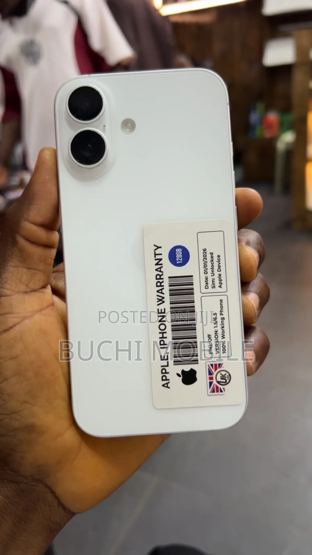 Apple iPhone 16 128 GB White
