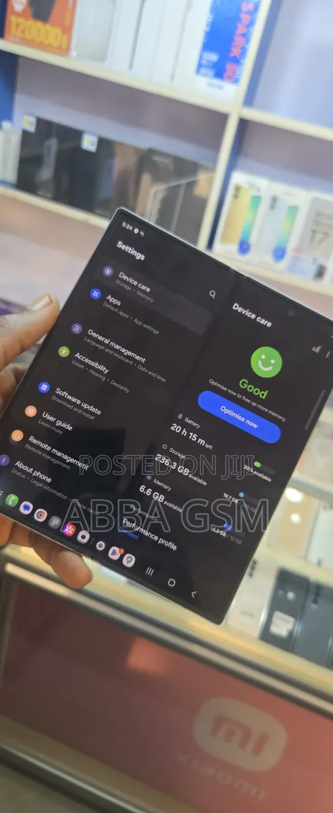 New Samsung Galaxy Z Fold6 256 GB Silver