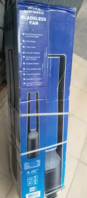 Bladeless Fan Tower Fan,smart Memory Function,3wind Mode,7 Hours Timer