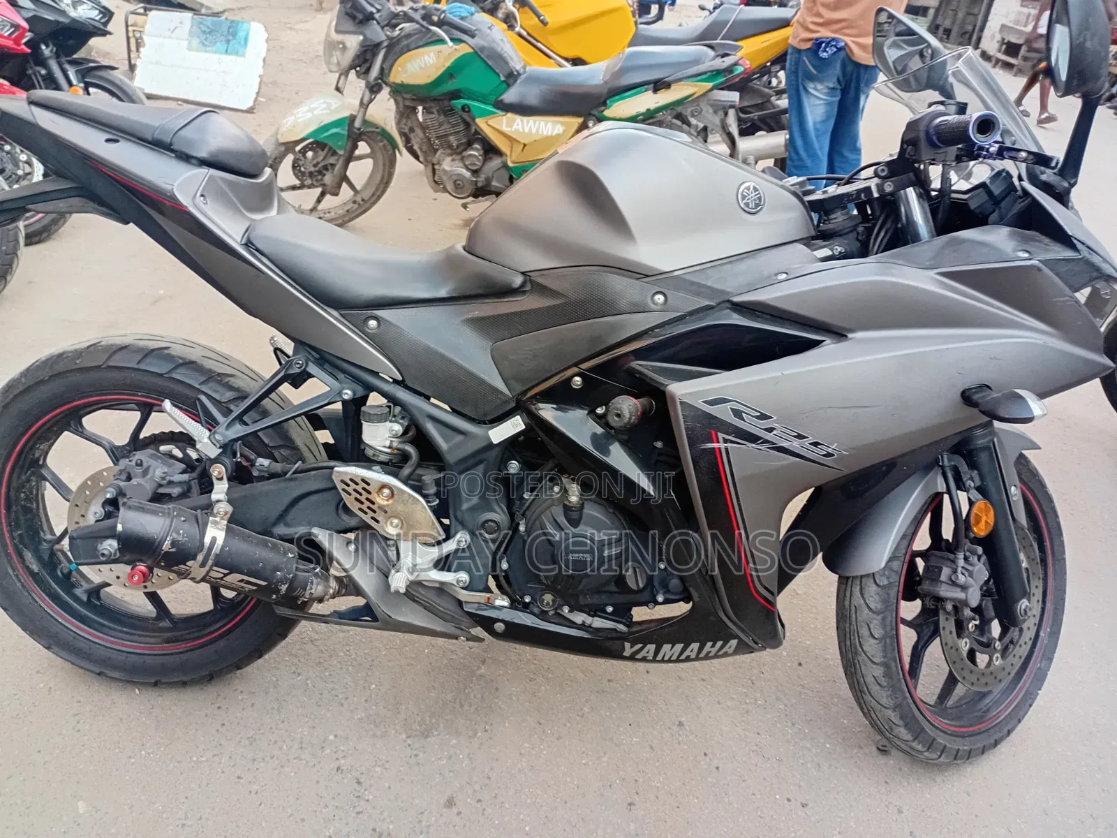Yamaha R3 2023 Black