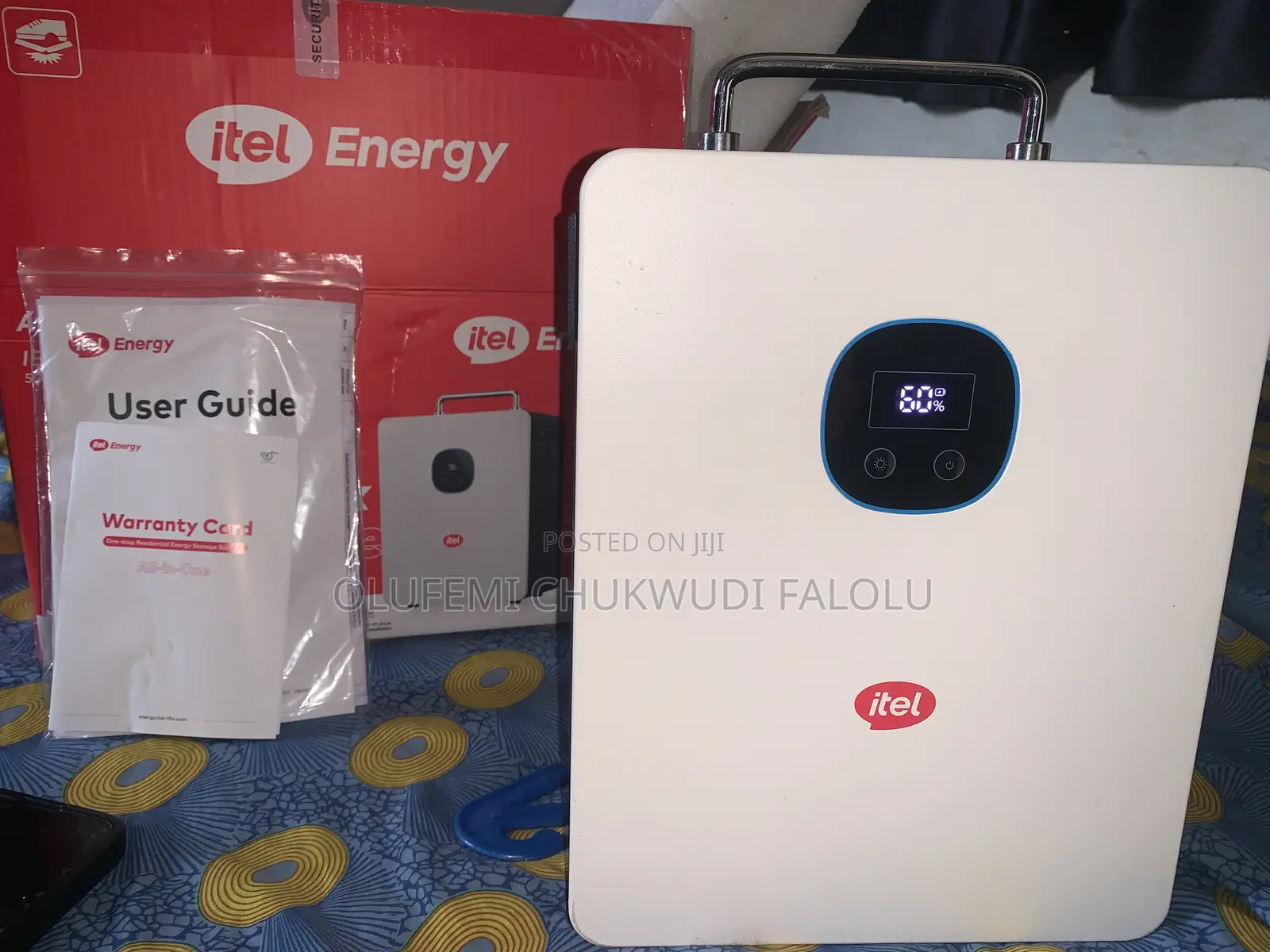 Itel 500w 1kwh All in One Solar Power Tank