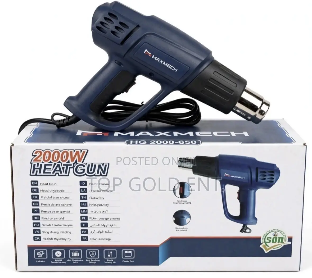 Maxmech Heat Gun 2000W