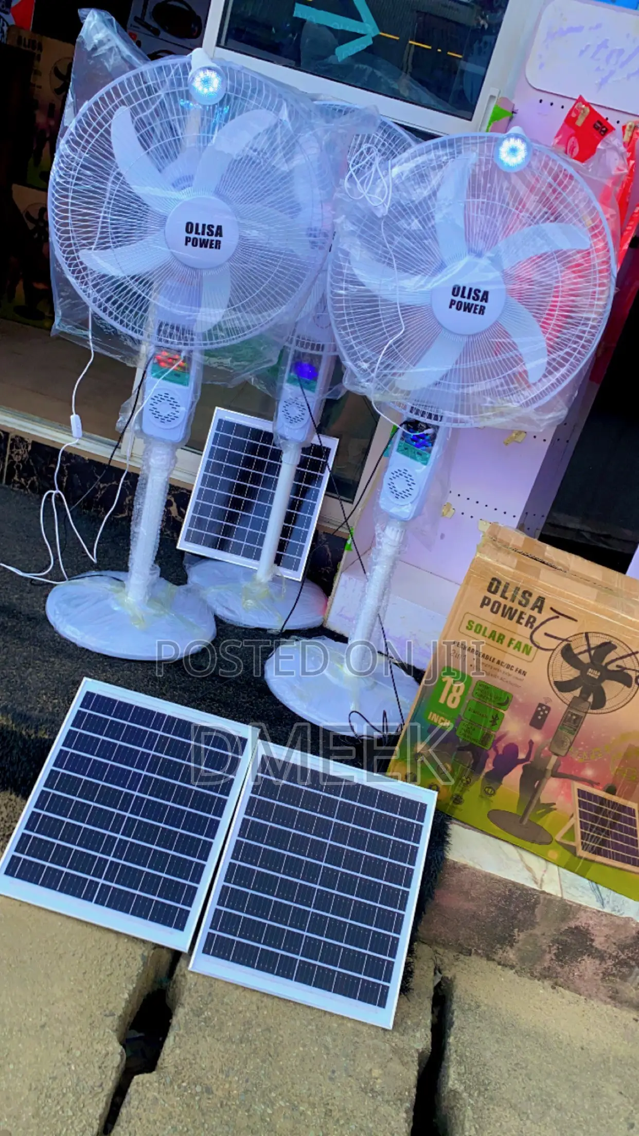 Bluetooth Solar Fan