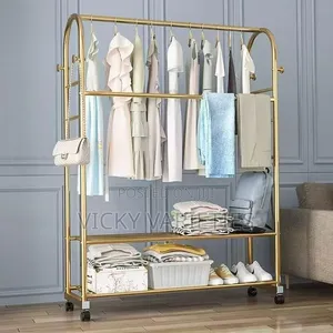 Golden Cloth Rack