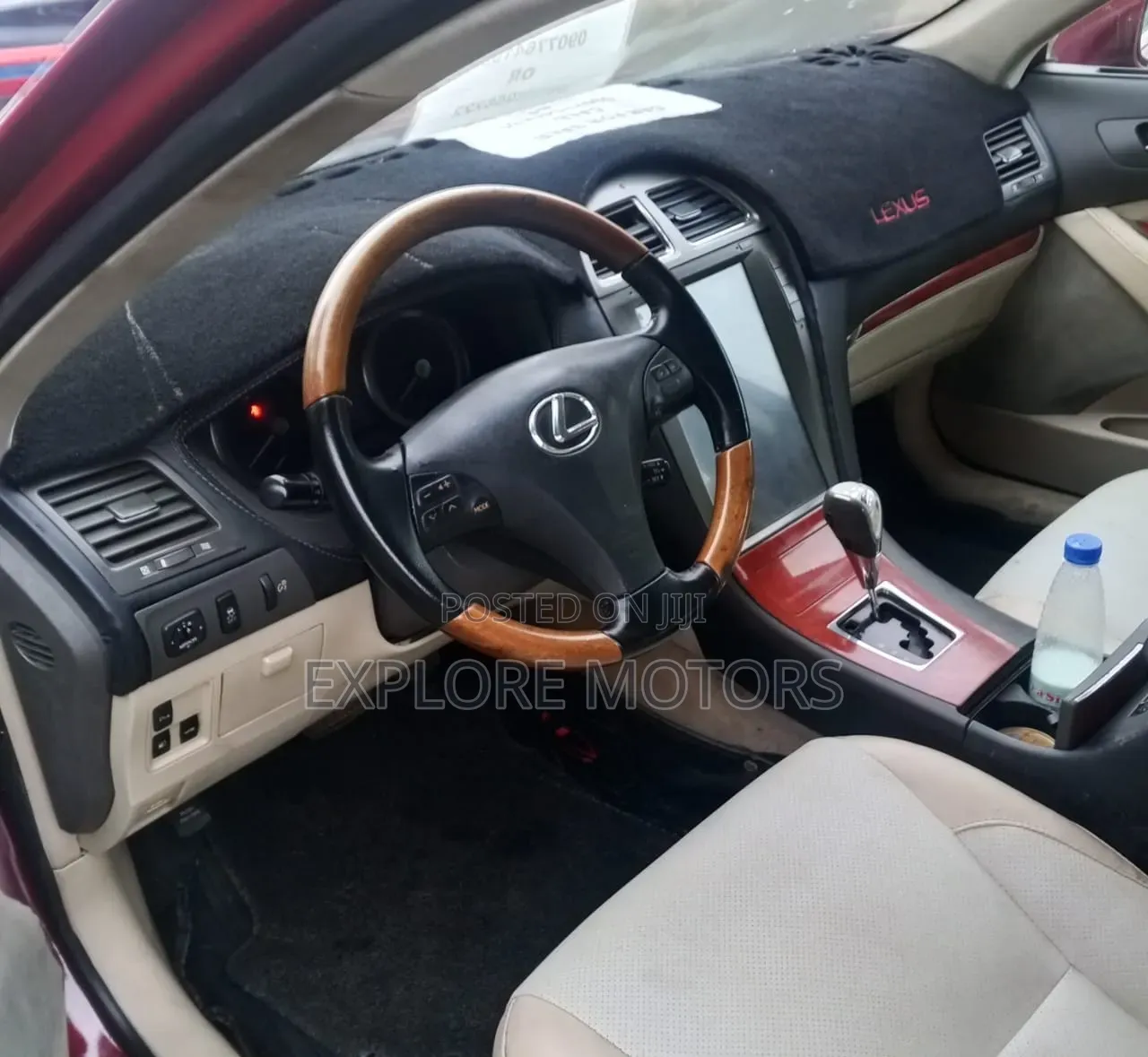 Lexus ES 350 2011 Red