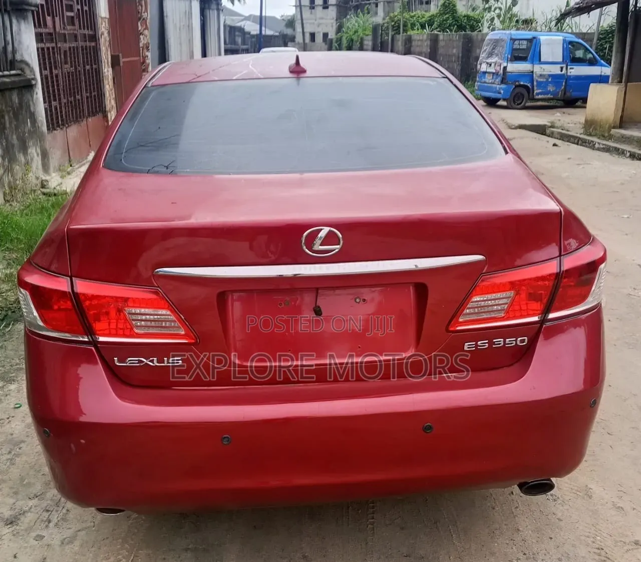 Lexus ES 350 2011 Red